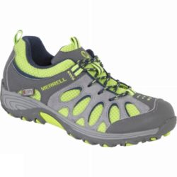 Merrell Kids Chameleon Low Waterproof Shoe Grey/Green